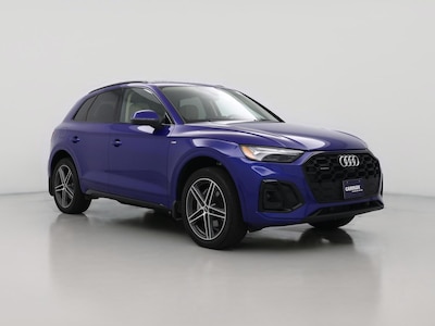 Blue 2022 Audi Q5 Plug-in Hybrid S-Line Prestige