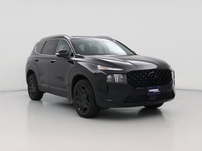 Black 2022 Hyundai Santa Fe Hybrid Limited