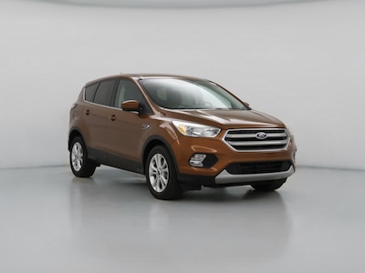 Orange 2017 Ford Escape SE