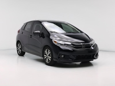 Black 2019 Honda Fit EX