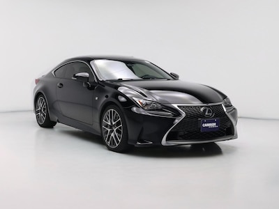 Black 2018 Lexus RC 300 F-Sport