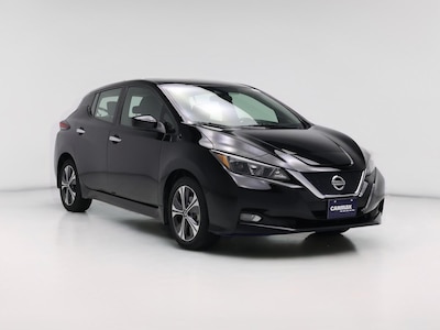 Black 2021 Nissan Leaf SV Plus