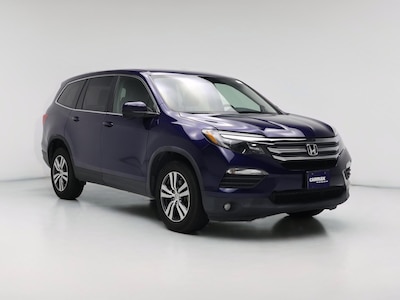 Blue 2016 Honda Pilot EX
