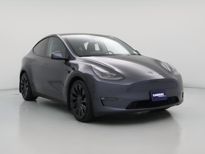 Gray 2023 Tesla Model Y Performance