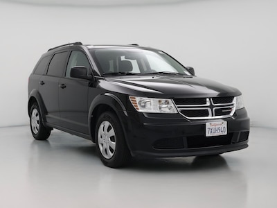 Black 2017 Dodge Journey SE