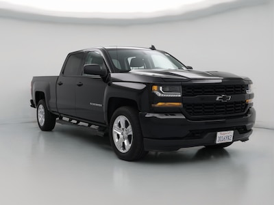 Black 2018 Chevrolet Silverado 1500 Custom