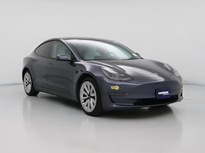 Gray 2022 Tesla Model 3