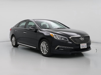Black 2015 Hyundai Sonata Limited