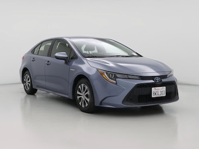 Blue 2021 Toyota Corolla Hybrid LE