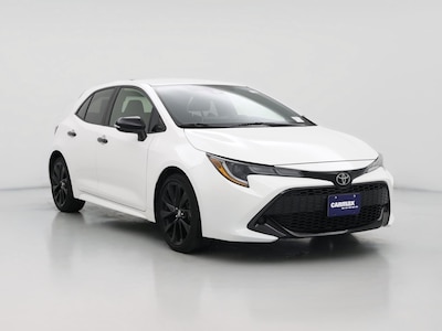 White 2021 Toyota Corolla Hatchback SE Night Shade