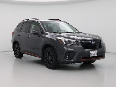 Gray 2021 Subaru Forester Sport