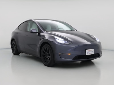 Gray 2021 Tesla Model Y Long Range