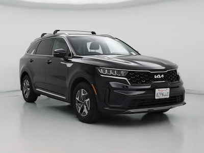 Black 2022 Kia Sorento Hybrid S