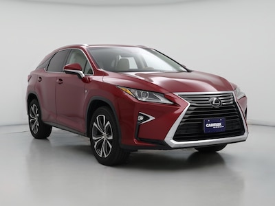 Red 2017 Lexus RX 350