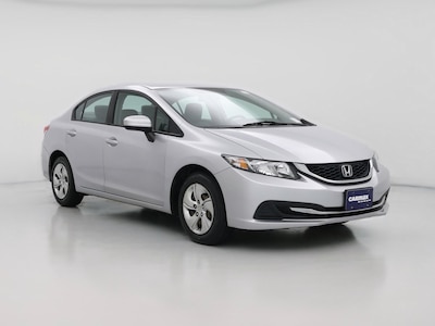 Silver 2015 Honda Civic LX