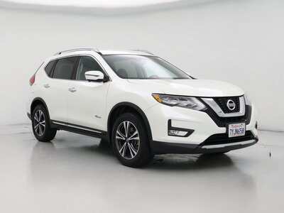 White 2017 Nissan Rogue Hybrid SL