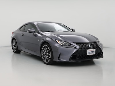 Gray 2016 Lexus RC 350