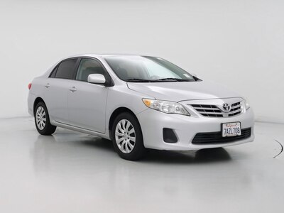 Silver 2013 Toyota Corolla LE