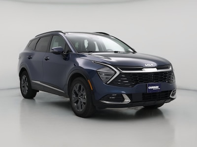 Blue 2023 Kia Sportage Hybrid SX Prestige