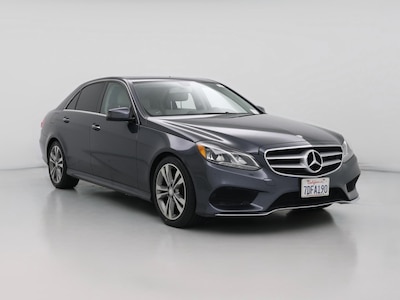 Blue 2014 Mercedes-Benz E350 Sport