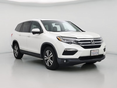 White 2016 Honda Pilot EX-L
