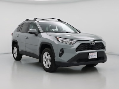 Gray 2021 Toyota RAV4 XLE