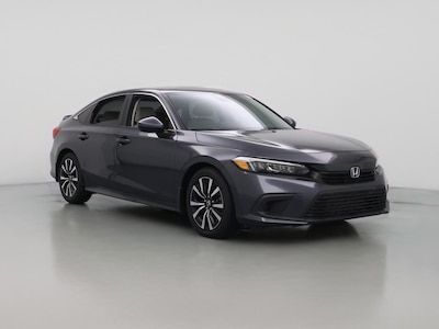 Gray 2022 Honda Civic EX