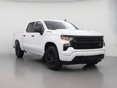 White 2023 Chevrolet Silverado 1500 Custom