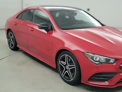 Red 2020 Mercedes-Benz CLA250