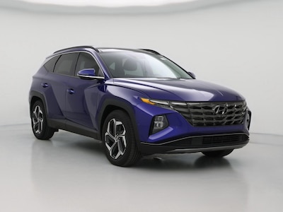 Blue 2022 Hyundai Tucson Limited