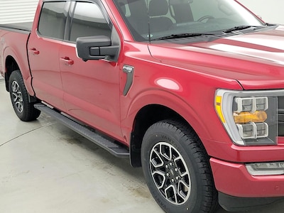 Red 2022 Ford F150 XLT