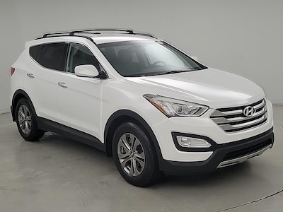 White 2015 Hyundai Santa Fe Sport