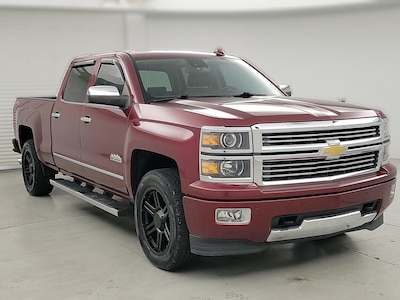 Red 2015 Chevrolet Silverado 1500 High Country