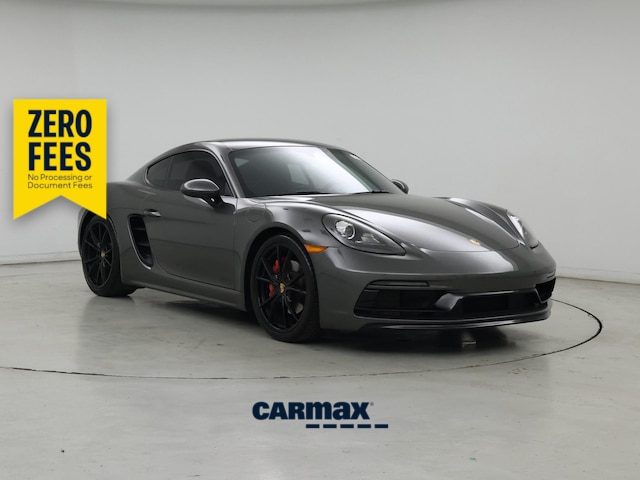 Gray 2019 Porsche 718 Cayman Coupe Rear-Wheel Drive Automatic