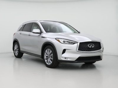 Silver 2021 Infiniti QX50 Luxe