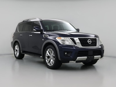 Blue 2018 Nissan Armada SV
