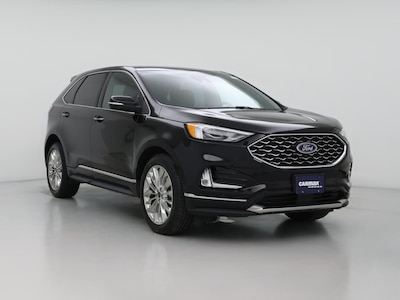 Black 2021 Ford Edge Titanium