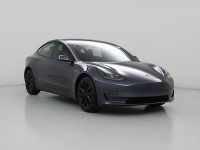 Gray 2023 Tesla Model 3