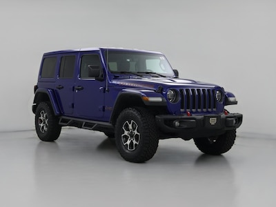 Blue 2019 Jeep Wrangler Unlimited Rubicon