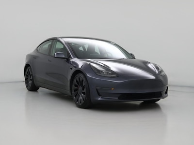 Gray 2023 Tesla Model 3 Performance