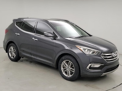 Gray 2017 Hyundai Santa Fe Sport