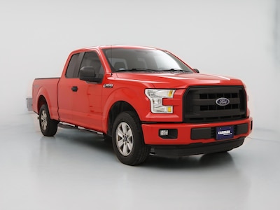Red 2015 Ford F150 XL