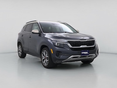 Gray 2021 Kia Seltos S