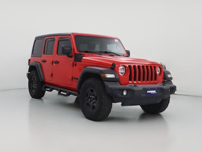 Red 2021 Jeep Wrangler Unlimited Sport