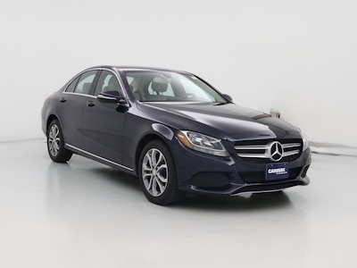 Blue 2015 Mercedes-Benz C300