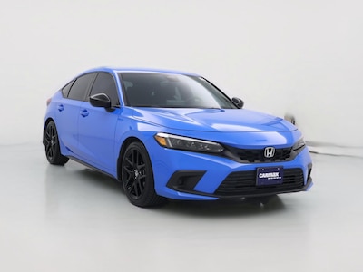 Blue 2023 Honda Civic Sport