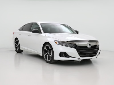 White 2022 Honda Accord Sport