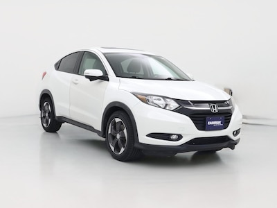 White 2018 Honda HR-V EX