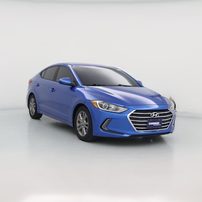Blue 2017 Hyundai Elantra SE