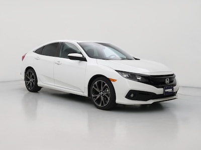 White 2021 Honda Civic Sport